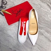 Christian Louboutin Heels in White heigh 10cm - 6
