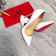 Christian Louboutin Heels in White heigh 10cm - 4