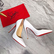 Christian Louboutin Heels in White heigh 10cm - 3