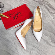 Christian Louboutin Heels in White heigh 10cm - 2
