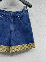Gucci denim shorts 01 women - 5