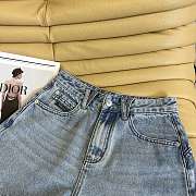 Prada denim shorts 01 women - 6