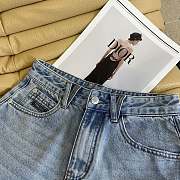 Prada denim shorts 01 women - 5