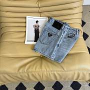 Prada denim shorts 01 women - 4