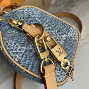Louis Vuitton Speedy Handbag M40700 Blue Size 18x12x10CM - 2