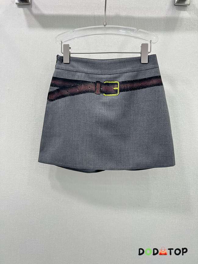 Louis Vuitton skort gray  - 1