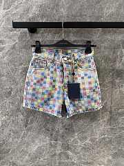 Louis Vuitton Denim caro skirt - 6