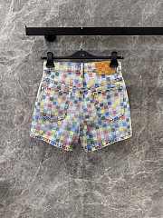 Louis Vuitton Denim caro skirt - 5