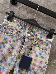 Louis Vuitton Denim caro skirt - 2