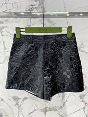 Gucci black shorts 01 wome Patent leather - 1