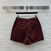 Gucci red shorts 01 women  - 2