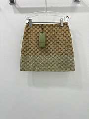  Gucci Mini skirt brown 01 - 1