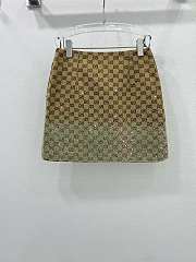  Gucci Mini skirt brown 01 - 6