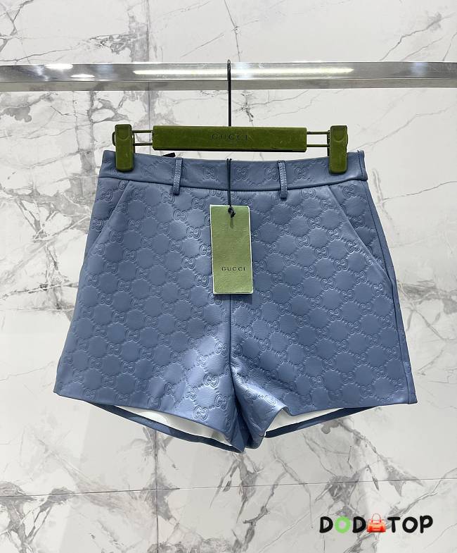 Gucci blue shorts 01 women - 1