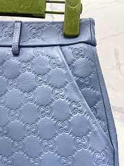 Gucci blue shorts 01 women - 5