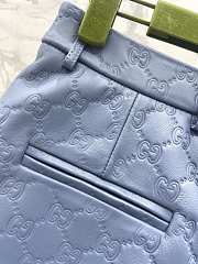 Gucci blue shorts 01 women - 2