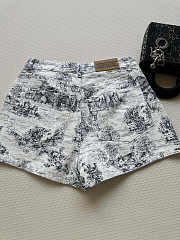 Dior white shorts women - 3