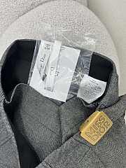 Dior gray Pleated skirt women  - 5