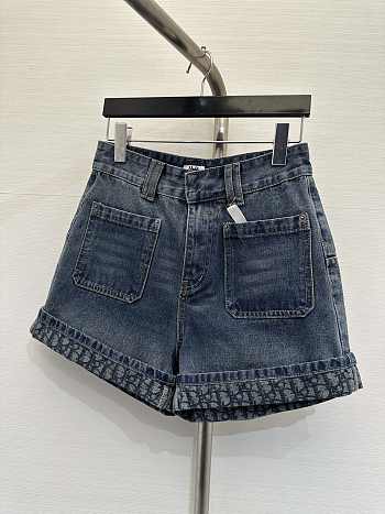 Dior denim shorts women