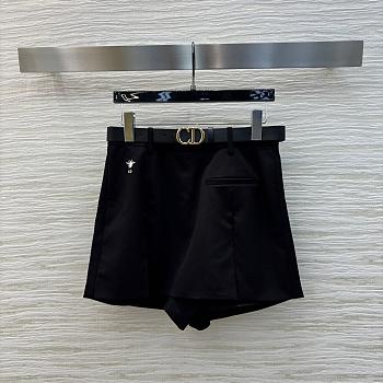 Dior black shorts women