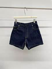 Dior denim shorts women 01 - 1