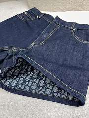 Dior denim shorts women 01 - 5