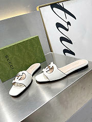 Gucci white sandals - 3