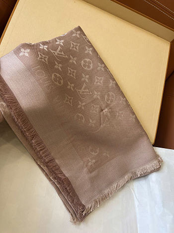 LV Scarf 142X142cm pink