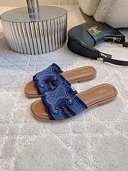 Celine slides denim blue - 1