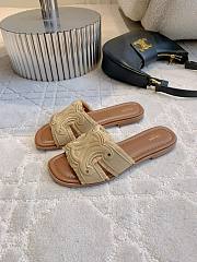 Celine slides denim brown - 1