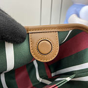 Gucci GG Emblem Mini Shoulder Bag Brown Size 20.5x18x11.5cm - 2
