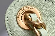Chanel hobo bag green pastel color size 30cm - 4