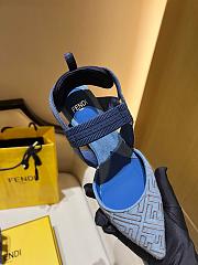 Fendi heels denim women’s  - 2