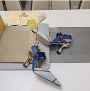 Fendi Heels denim blue women’s 03 - 4