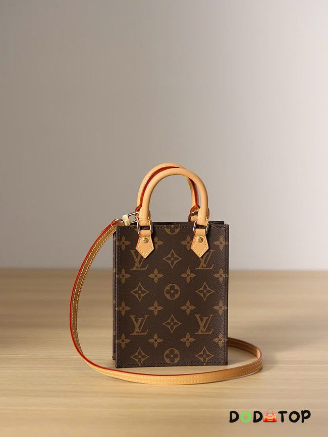 Louis Vuitton Petit Sac Plat mini Size 14 x 17 x 5cm - 1