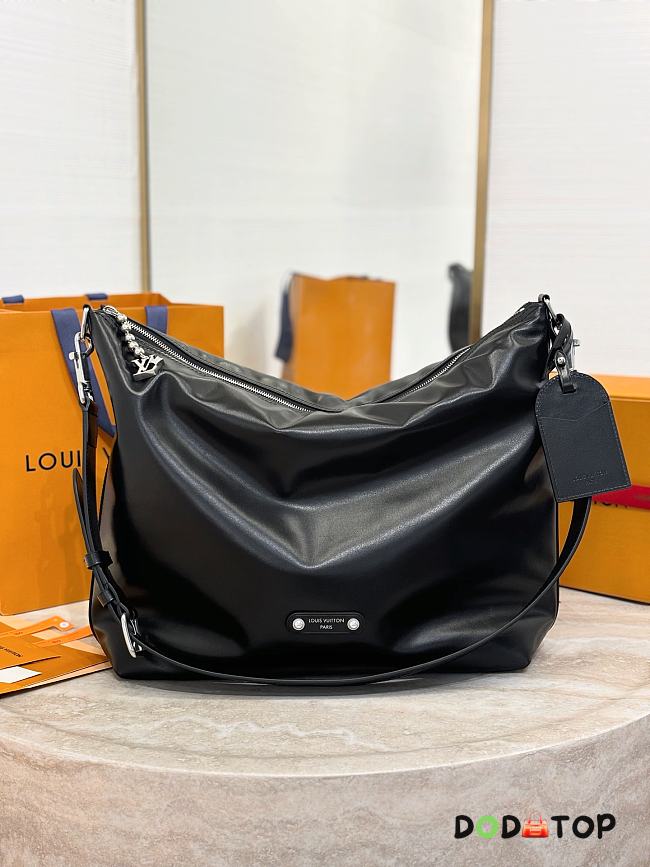 Louis Vuitton M13986 Vagabond Hobo black bag size 38 x 35 x 12 cm - 1