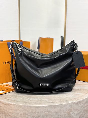 Louis Vuitton M13986 Vagabond Hobo black bag size 38 x 35 x 12 cm