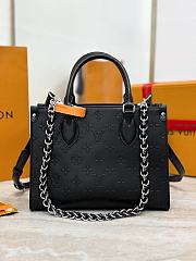 Louis Vuitton black bag M14576 OnTheGo PM size 25x19x11.5 cm - 4