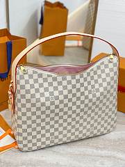 Louis Vuitton Slouchy Large beige M11952 Monogram Bag Size 40x31x11 cm - 4