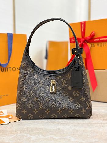 Louis Vuitton The Drop brown bag size 28x15x12 cm