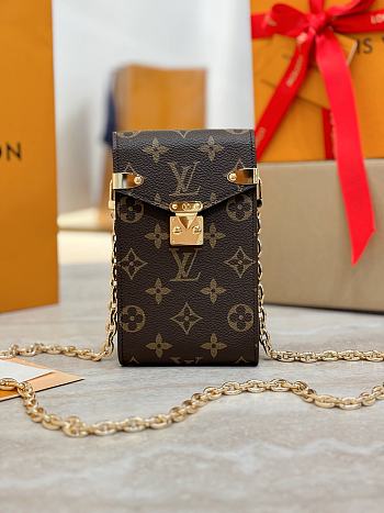 Louis Vuitton bag brown M14098 LV x TM - Pochette téléphone Métis size 10.4 x 17.5 x 4 cm