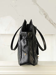 Chanel 25c shopping bag black size 36x34x12cm - 5