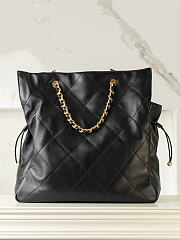 Chanel 25c shopping bag black size 36x34x12cm - 3
