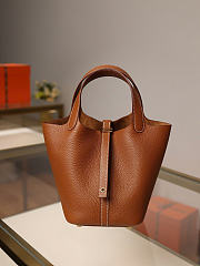 Hermès Picotin Bags brown size 18 X 19 X 13.5cm - 1