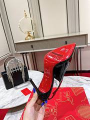 Christian Louboutin Hot Chick Sling 120 mm Pumps Black - 2
