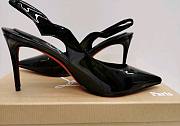 Christian Louboutin Hot Chick Sling 70 mm Pumps Black - 3