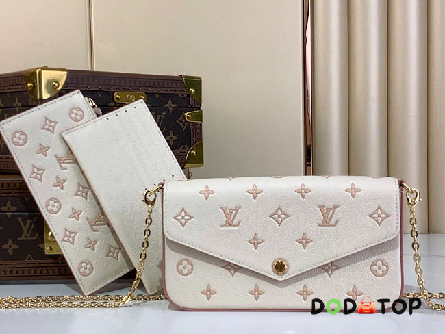 Louis Vuitton LV Pochette Felicie Eden bag size 21x12x3cm - 1