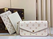 Louis Vuitton LV Pochette Felicie Eden bag size 21x12x3cm - 1