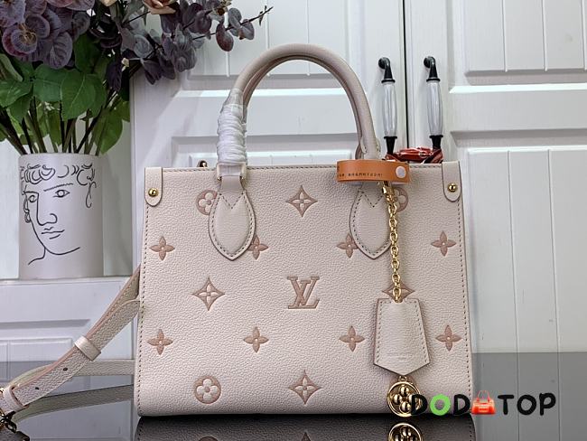 Louis Vuitton LV OnTheGo Eden bag size 25x19x11.5cm  - 1
