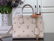Louis Vuitton LV OnTheGo Eden bag size 25x19x11.5cm  - 1